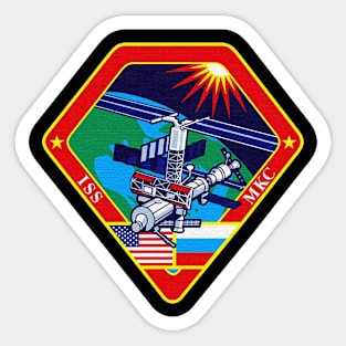 Black Panther Art - NASA Space Badge 75 Sticker